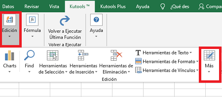 Cómo poner una potencia o exponencial en Excel con Kutools. Paso 4