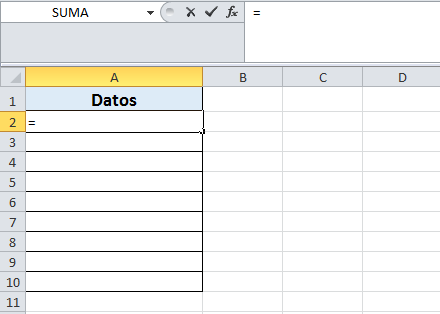 Cómo enlazar o vincular datos de una hoja a otra en Excel en un mismo libro paso 2