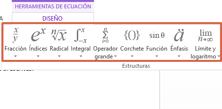 Cómo utilizar el editor de ecuaciones de Word usando la herramienta Ecuación paso 4